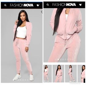 OG velvet lounge set